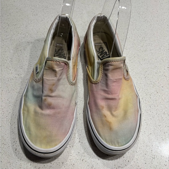 Vans | Pastel Tie-Dye Slip-On Shoes, size 7 - Picture 2 of 5